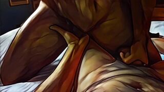 Maverick Men Get Animated with Huge Dicks Breeding Gay Couple