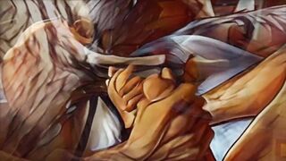 Maverick Men Get Animated with Huge Dicks Breeding Gay Couple
