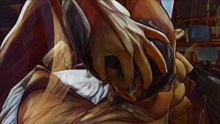 Maverick Men Get Animated with Huge Dicks Breeding Gay Couple