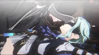 Doctor and Pantalone destroyed Genshin Impact hentai animation