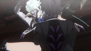 Doctor and Pantalone destroyed Genshin Impact hentai animation