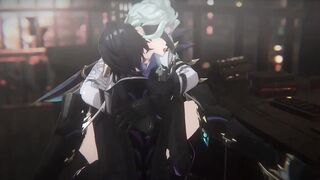 Doctor and Pantalone destroyed Genshin Impact hentai animation