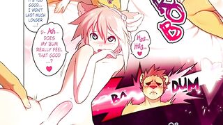 Femboy Furry Blowjob ASMR Gay Dubbed Hentai