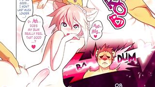 Femboy Furry Blowjob ASMR Gay Dubbed Hentai