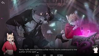 Wolf devours Black Lamb raw hardcore gay hentai furry porn