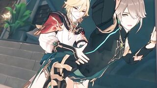 Kaveh wrecks Alhaitham in raw anal fuck fest Genshin Hentai