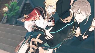 Kaveh wrecks Alhaitham in raw anal fuck fest Genshin Hentai