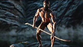 Muscle Daddy’s Huge Cock Reacts to Epimp