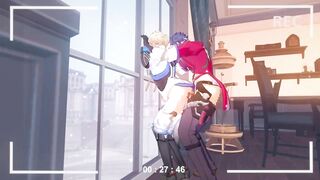 Sampo and Gepard destroyed in raw gay anime r34