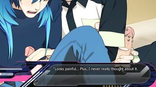 DMMD Noiz All Sex Scenes UNCENSORED blowjob cartoon gaming gay hentai compilation