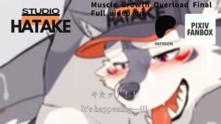 Muscle Growth Overload Final gay muscle furry cumshot HD