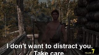 Farmer boy gets his tight ass destroyed in skyrim rough anal