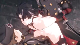 Wriothesley Gets Destroyed in Gay Genshin BDSM Fantasy