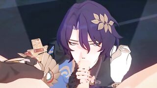 Dr Ratio sucked raw by his gay Honkai Star Rail lover