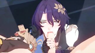 Dr Ratio sucked raw by his gay Honkai Star Rail lover