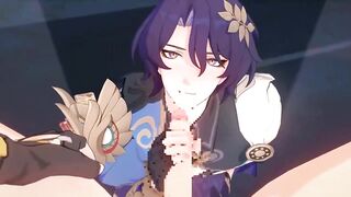 Dr Ratio sucked raw by his gay Honkai Star Rail lover