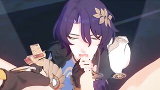 Dr Ratio sucked raw by his gay Honkai Star Rail lover