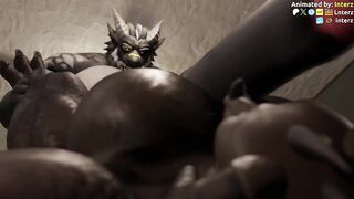 Dragon Daddies Hulk Smash with Huge Dicks and Furry Growth