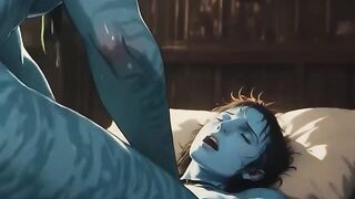 Wet Heat Gushing Breeding Session Gay Avatar Na'vi Hentai