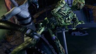 Da Whores of Da Dead Ebitan Gay Zombie Beast Gangbang