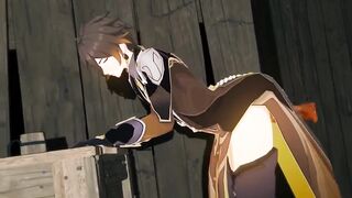 Zhongli Gets Destroyed And Anal Fucked In Genshin Yaoi