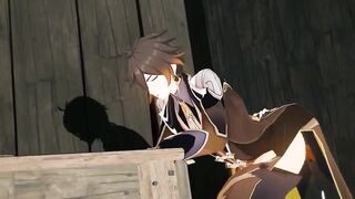 Zhongli Gets Destroyed And Anal Fucked In Genshin Yaoi