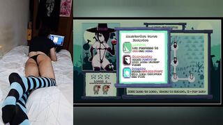 Femboy witch brews big cock raw sex game gay anal creampie