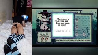Femboy witch brews big cock raw sex game gay anal creampie