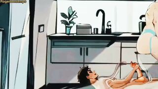 Gay Roommates Cartoon Steamy Creampie Fuck