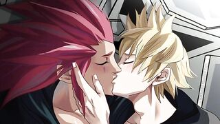 Axel and Roxas Hard Fucked in Bed Hentai Parody
