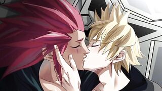Axel and Roxas Hard Fucked in Bed Hentai Parody