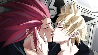 Axel and Roxas Hard Fucked in Bed Hentai Parody
