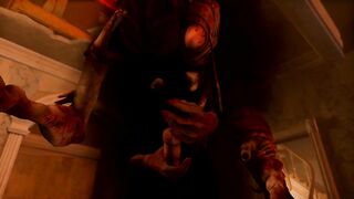 Dredge's seed shoots deep and leaks his load in sfm gay horror parody