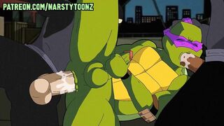 Gangbanged Mutant Ninja Turtle raw gay hentai cartoon ruin