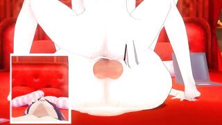 Illuga gets destroyed with raw bareback creampies in gay genshin hentai