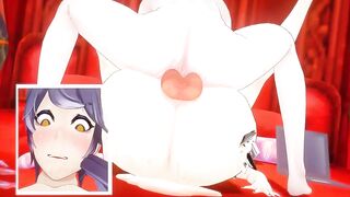 Illuga gets destroyed with raw bareback creampies in gay genshin hentai