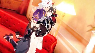 Zhongli and Itto destroyed in raw yaoi Genshin gay R34