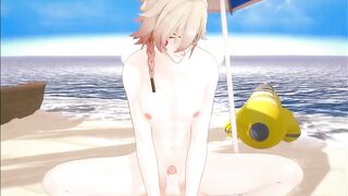Mydei Rides Your Cock In The Summer Hentai Hardcore