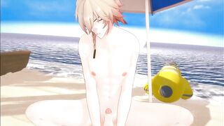 Mydei Rides Your Cock In The Summer Hentai Hardcore