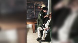 Attack on Titan Gay Cosplay Eruri & Erwin Smith Raw XXL Pounding