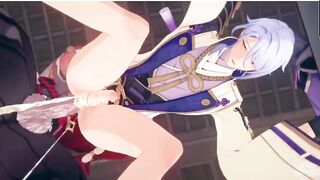 Ayato Gang Bang Genshin Impact raw animation free HD r34