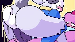 Slime gets railed in club restroom gloryhole fucked raw