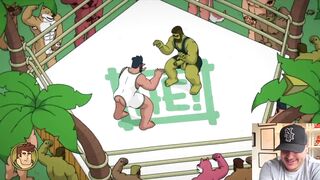 Daddy Bear destroys tight furry hole raw rough orgy cum overload