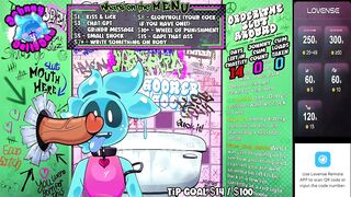 Slime has a gloryhole chat in the bathroom stall