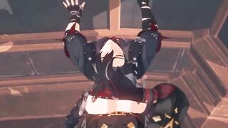 POV Fucking Wriothesley raw Genshin gay hentai animation