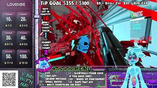 Slime Gets Plugged Live GPS Gamer Cum Shot