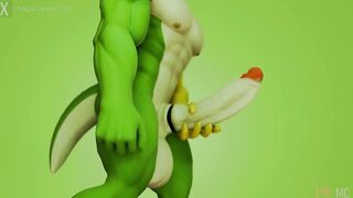 Gay furry cum shot power slams solo drip