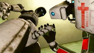 The Unvirgin Destroyed raw anim8ed gay robot gets choked hard
