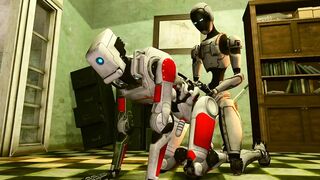 The Unvirgin Destroyed raw anim8ed gay robot gets choked hard