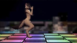 Banjo Dancing Nude Destroys Furry Boy